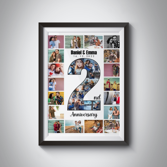 Happy Anniversary Photo Frame