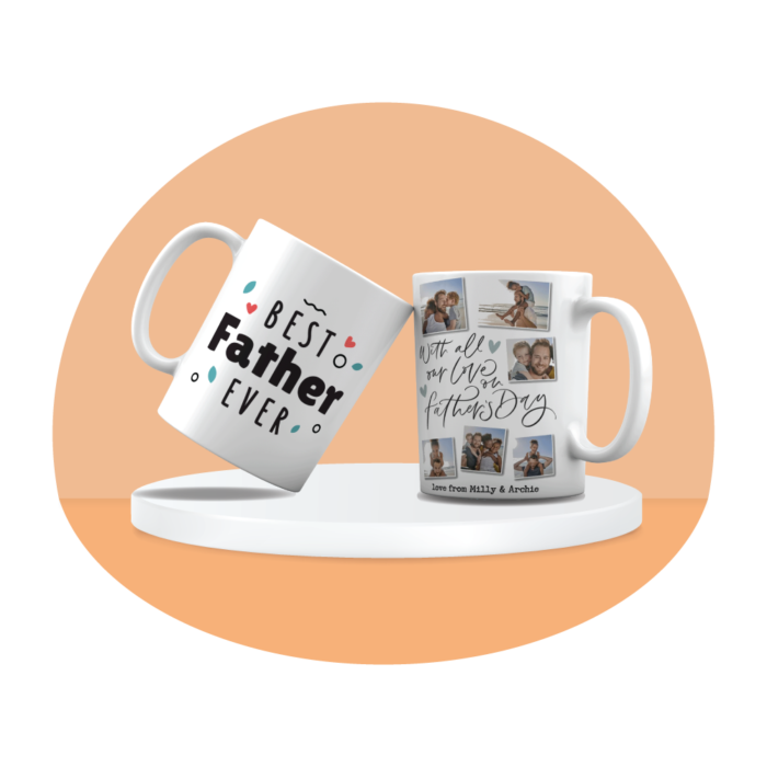 Best Father | Best Dad Printed Customized Mug - Image 2