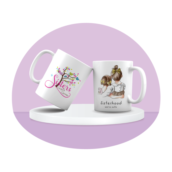 Best Sister Personalized Printed Mug - Image 2