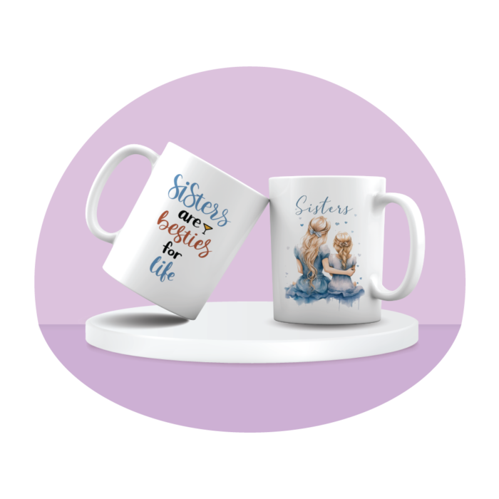 Best Sister Personalized Printed Mug