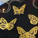 3D Acrylic Mirror Butterfly Wall Decor photo review