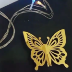 3D Acrylic Mirror Butterfly Wall Decor photo review