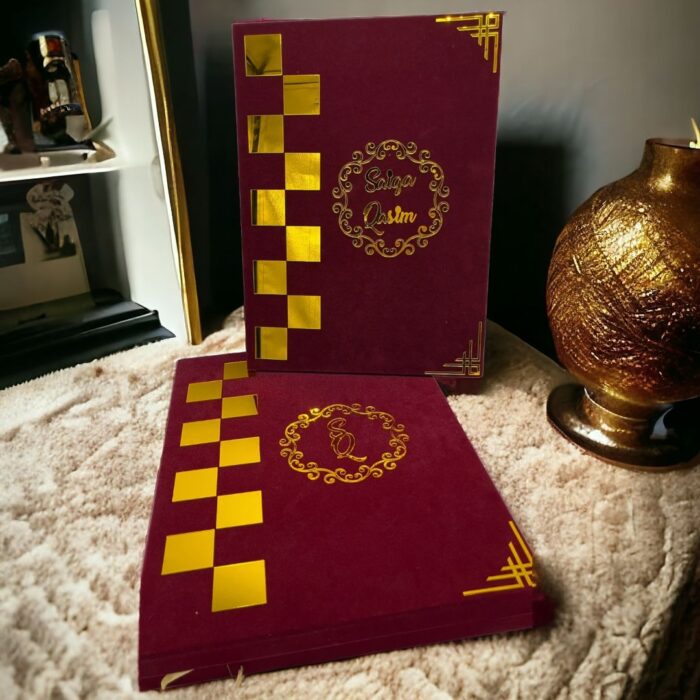 Velvet Nikha Custom Keepsake Book with Box - Image 2