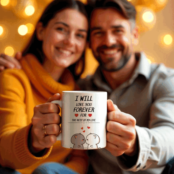 Romantic I Will Love You Gift for Couples