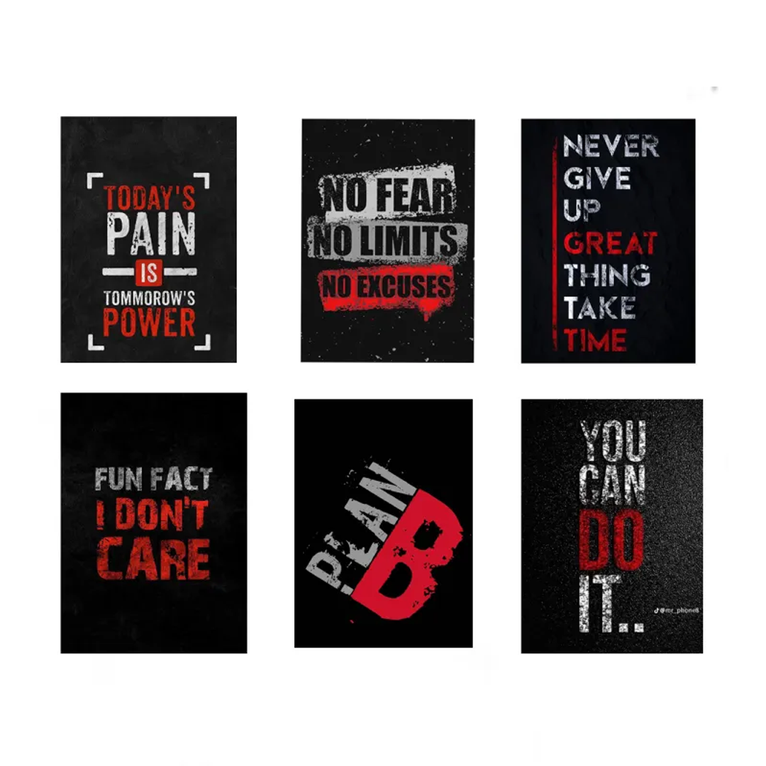 Buy 6 Dialogue Photo Tiles 5x7 Inch – Stylish Wall Photo Display