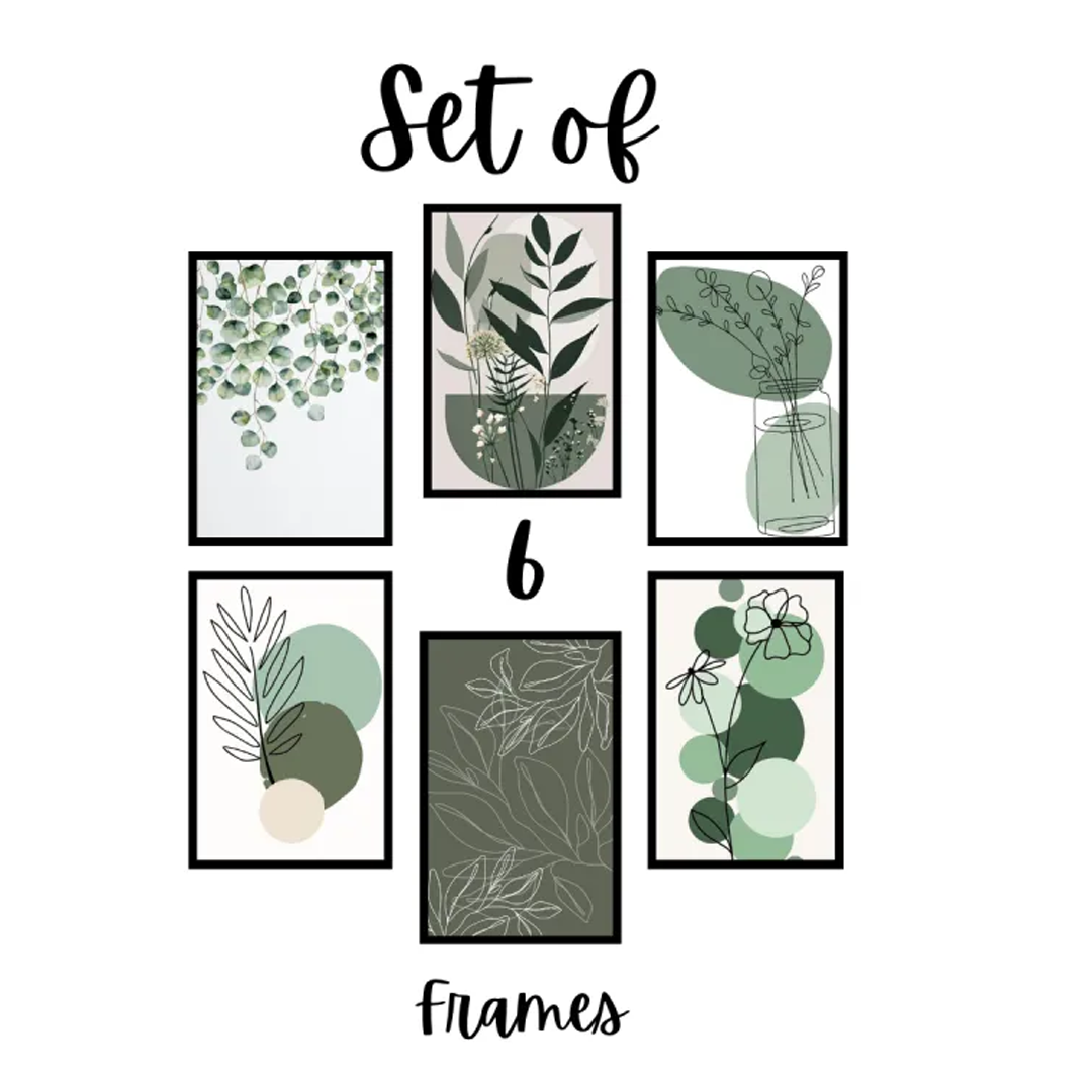 Stylish Home Décor Wall Display Buy 6 Photo Tiles 5x7 Inch