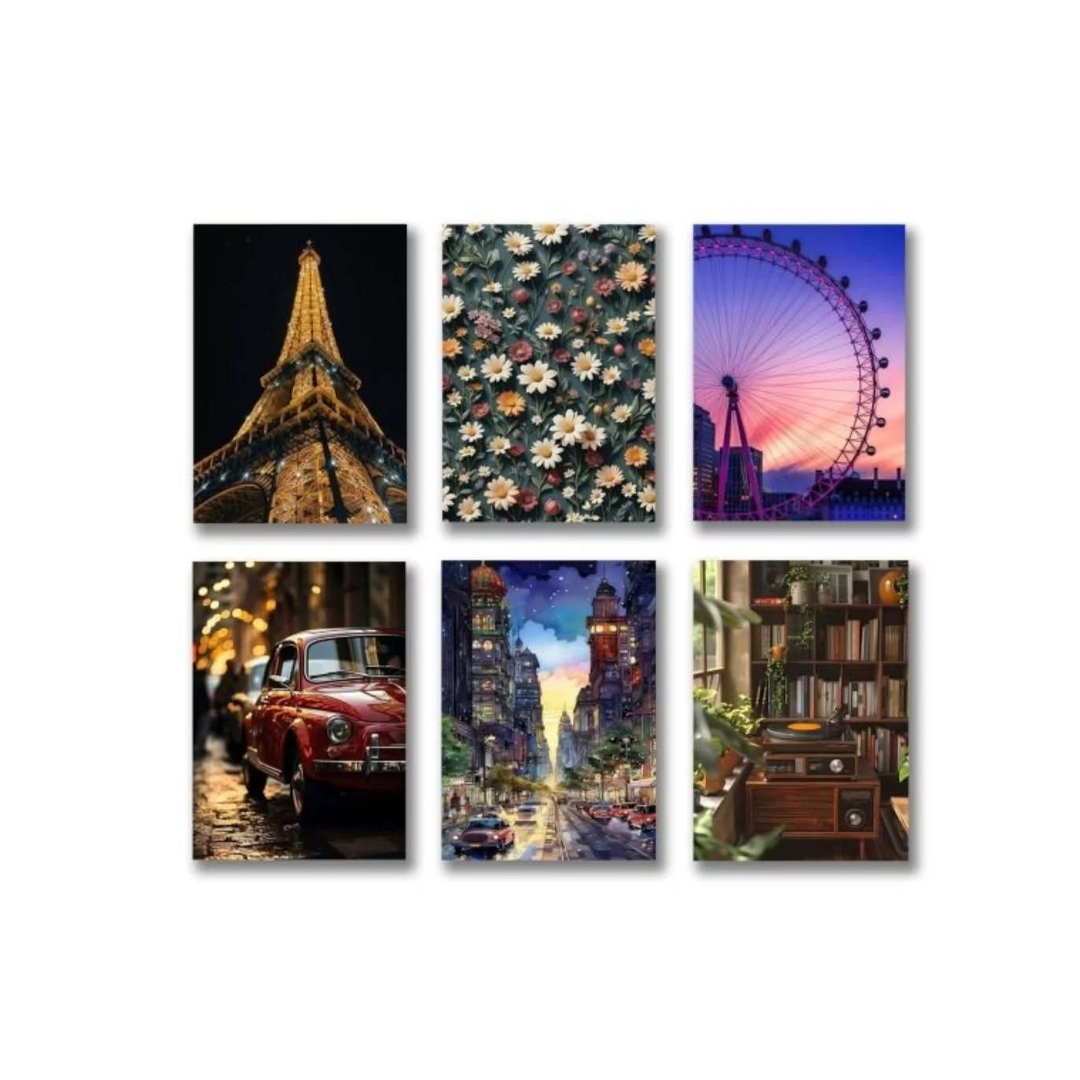 6 Photo Tiles