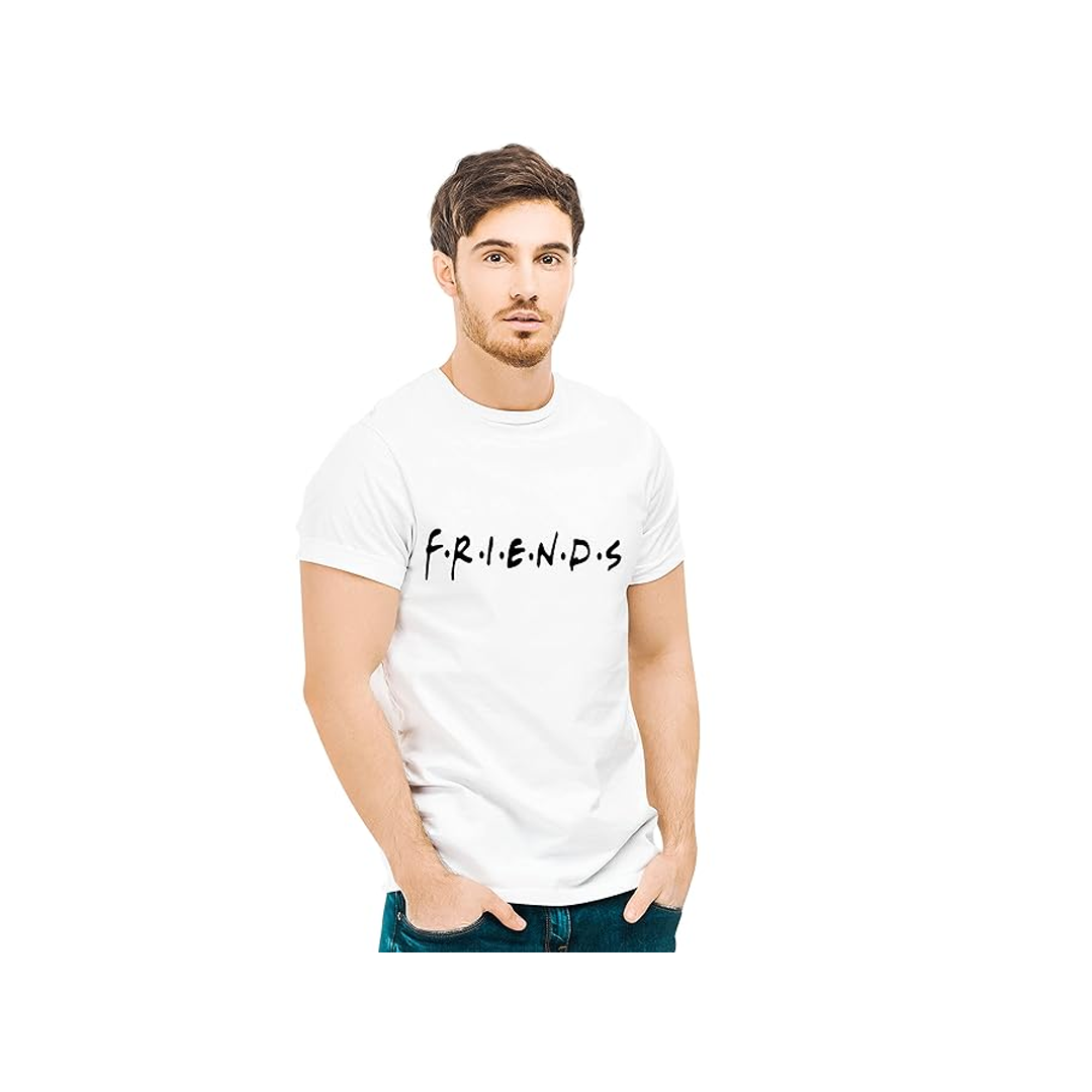 Cotton Mens Tshirts Friends Printed Tshirts