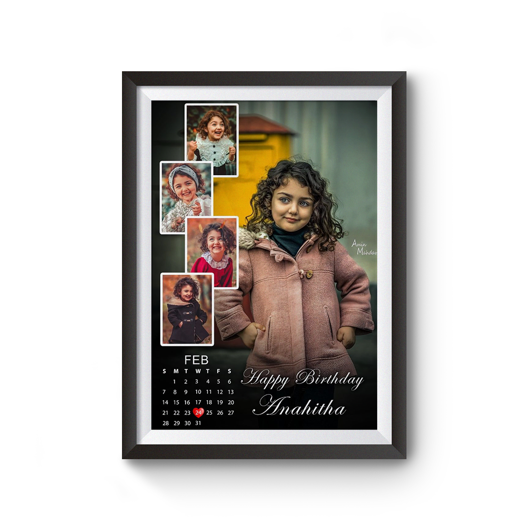 Customize Brithday Photo Frame 03