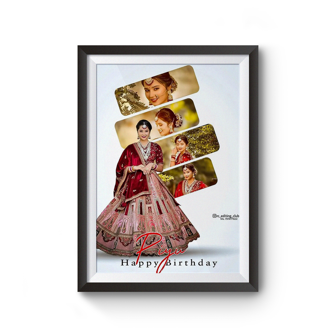 Personalized Photo Frames for Girls – Stylish & Unique Gifts