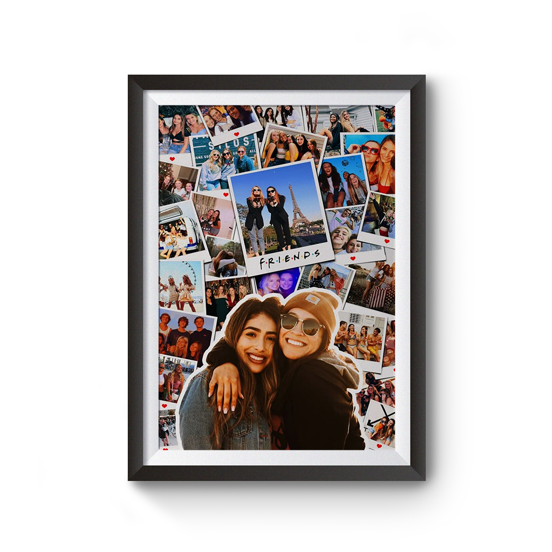 Customize Friends Photo Frame 01