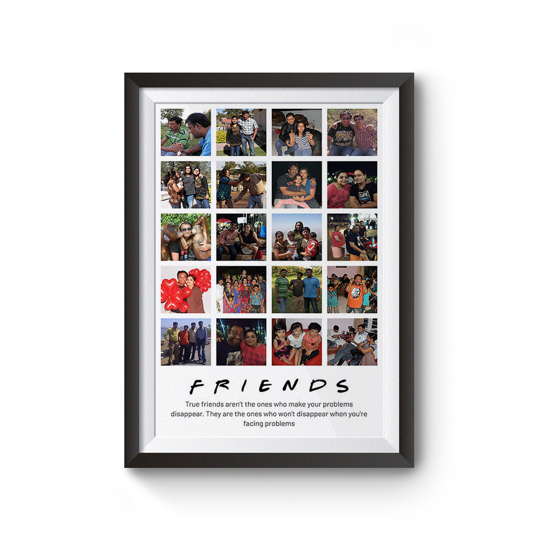 Best Friends Photo Frame – Personalized Gift for Special Memories