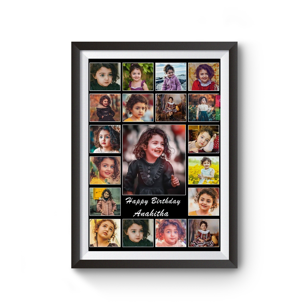 Buy Personalized Photo Frame Grid Online – Custom Collage Designs