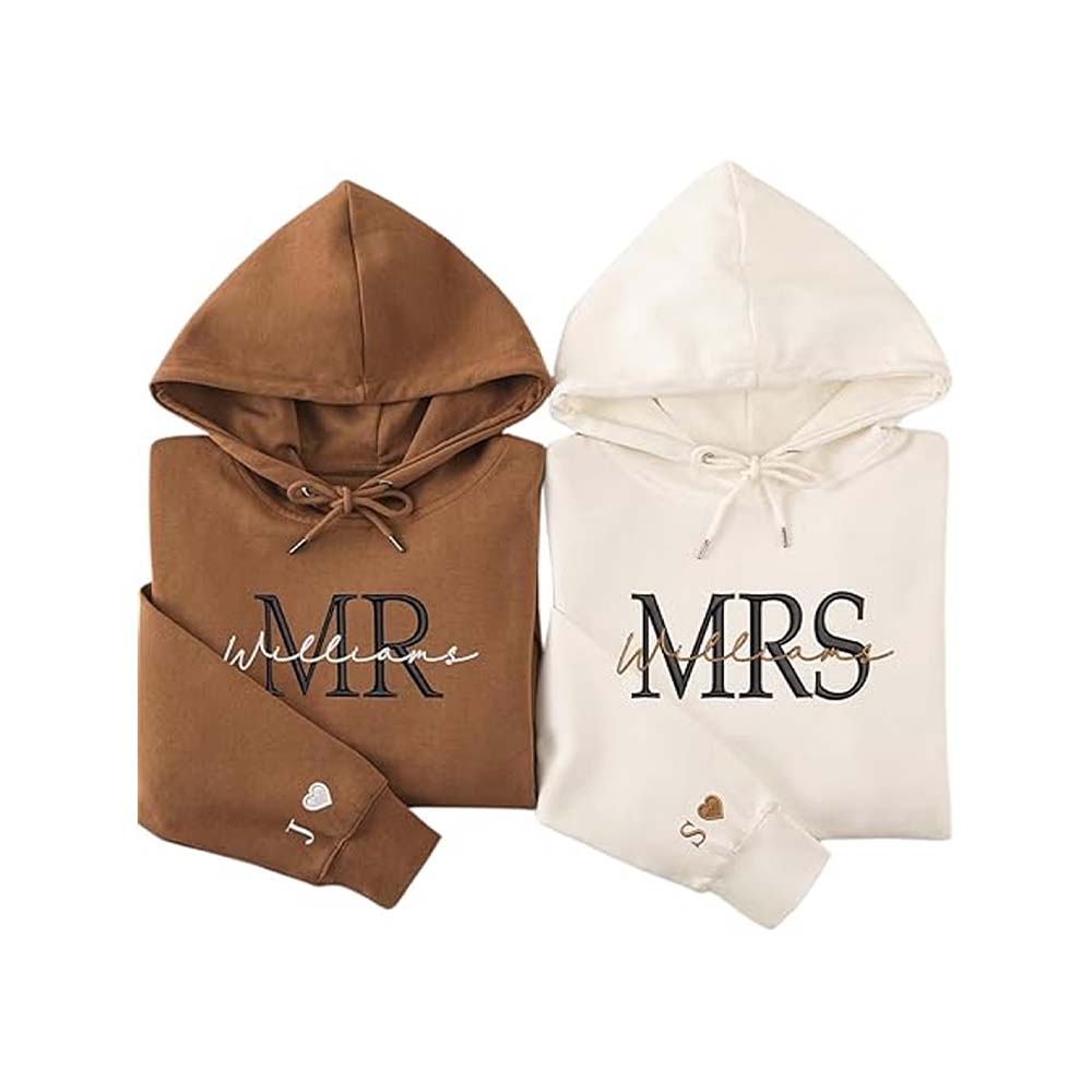 Hoodies Custom Printed Couple