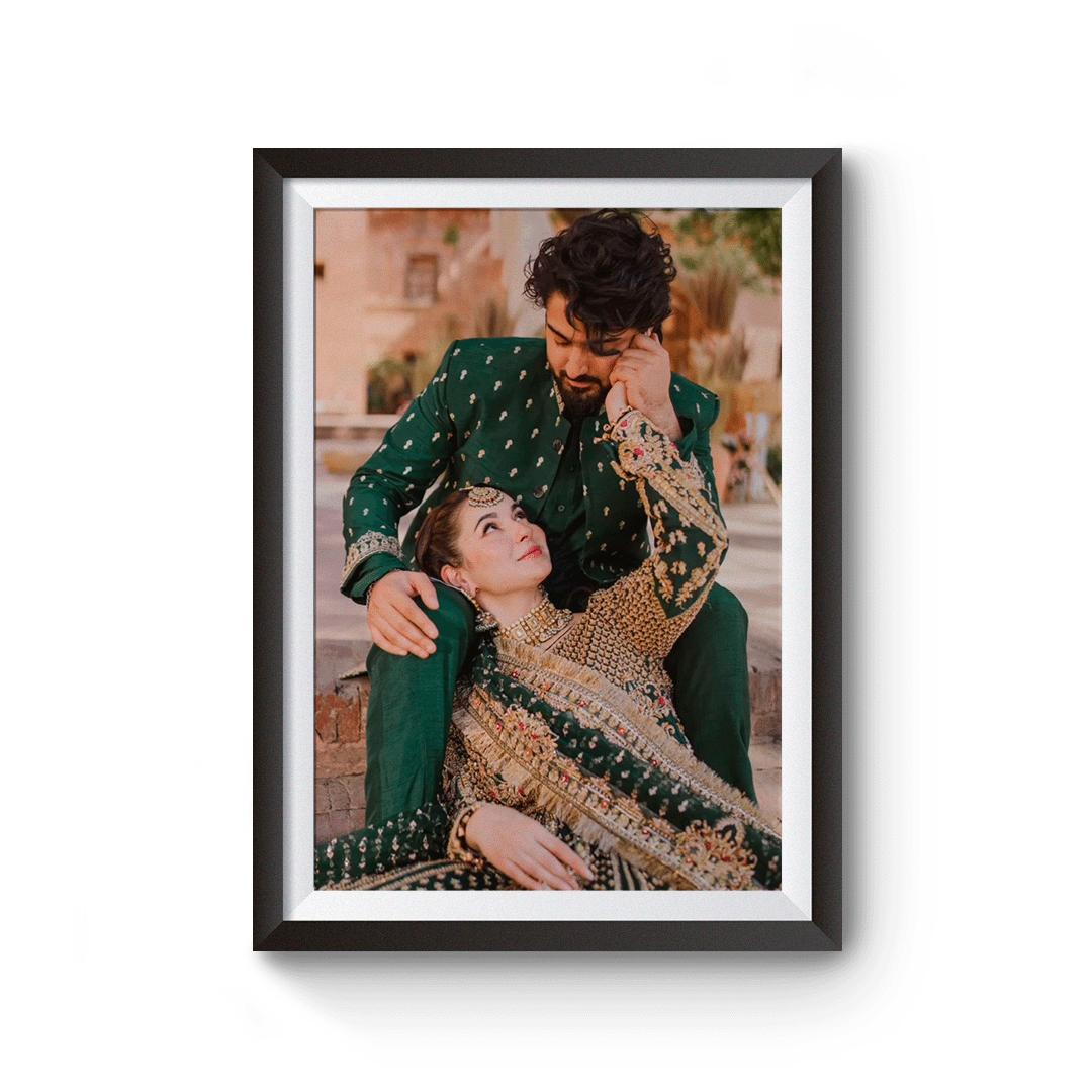 Lovely Couple Customized Photo Frame – Perfect Gift