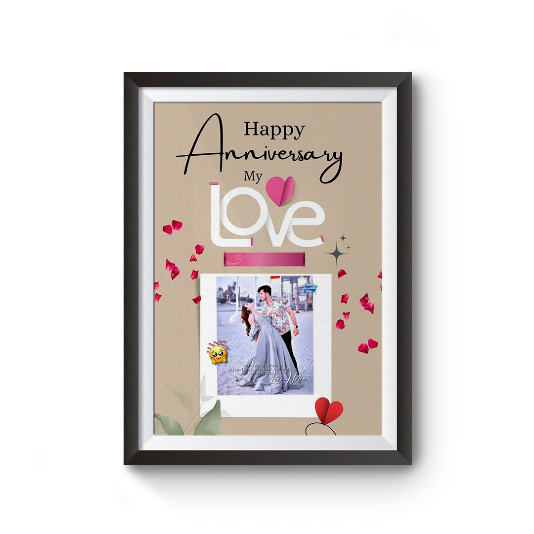 Personalized Lover Photo Frame – Romantic Gift for Special Moments