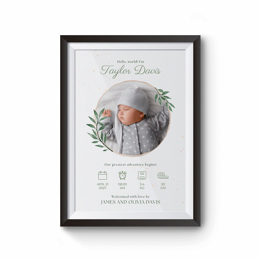 New baby Born Photo Frame 03