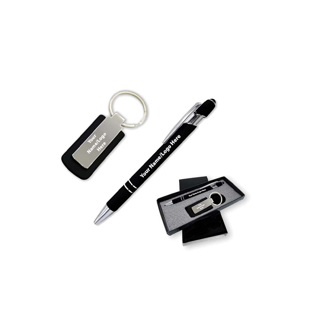 Customize Pen & Keychain box Printed