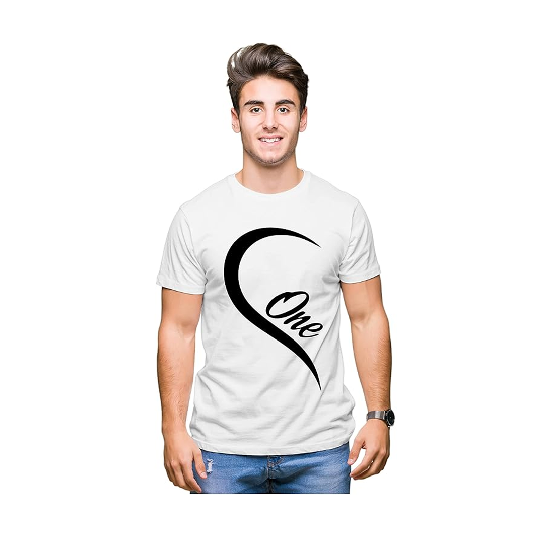 Printed One Love Heart T-Shirts – Boys Cotton Tees