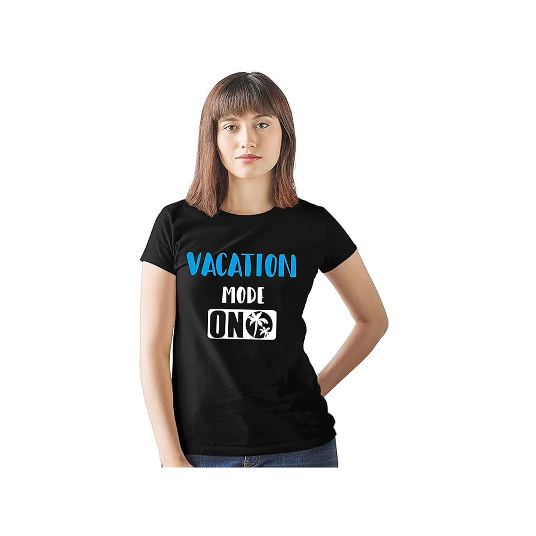 Vacation Mode On printed ladies
