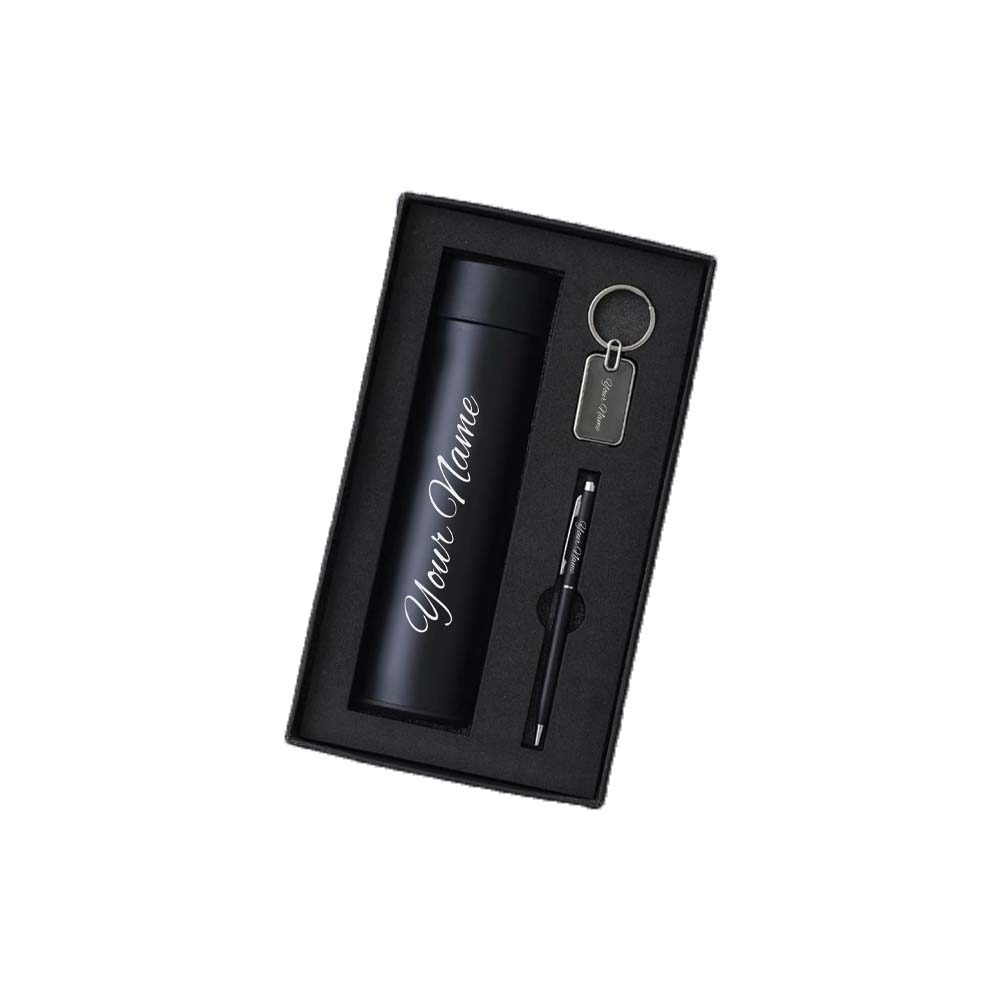 Water Bottle with pen & Keychin Set printed 02