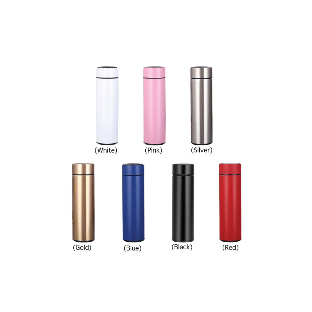 Customize Temprature Water Bottle 500ml Printed