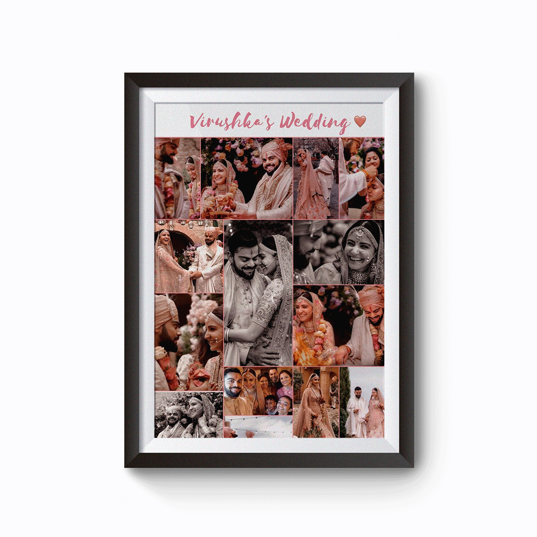 Customized Wedding Couple Photo Frame – Perfect Gift