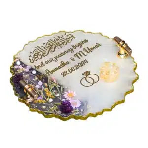Customize Resin Nikah Tray