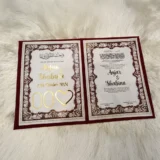Velvet Nikah Booklet